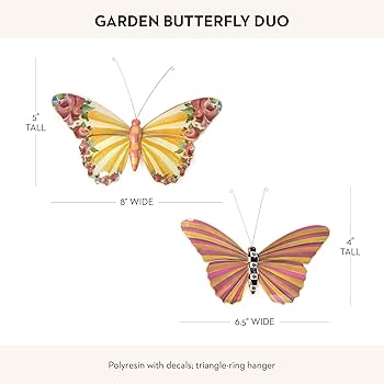 BUTTERFLY - Mea Amazon.com: MACKENZIE-CHILDS Butterfly Duo, Hanging